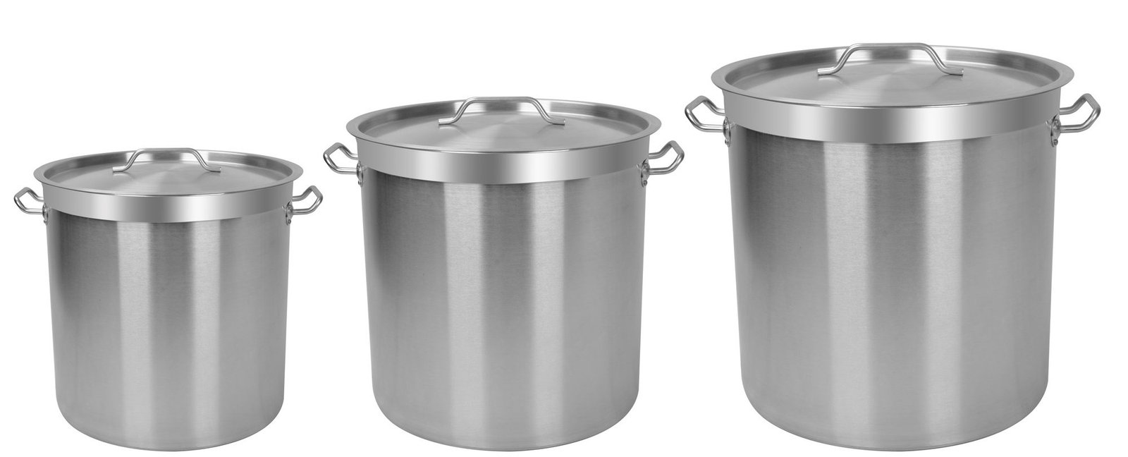 Olla industrial de acero inoxidable 304 MOLÁH